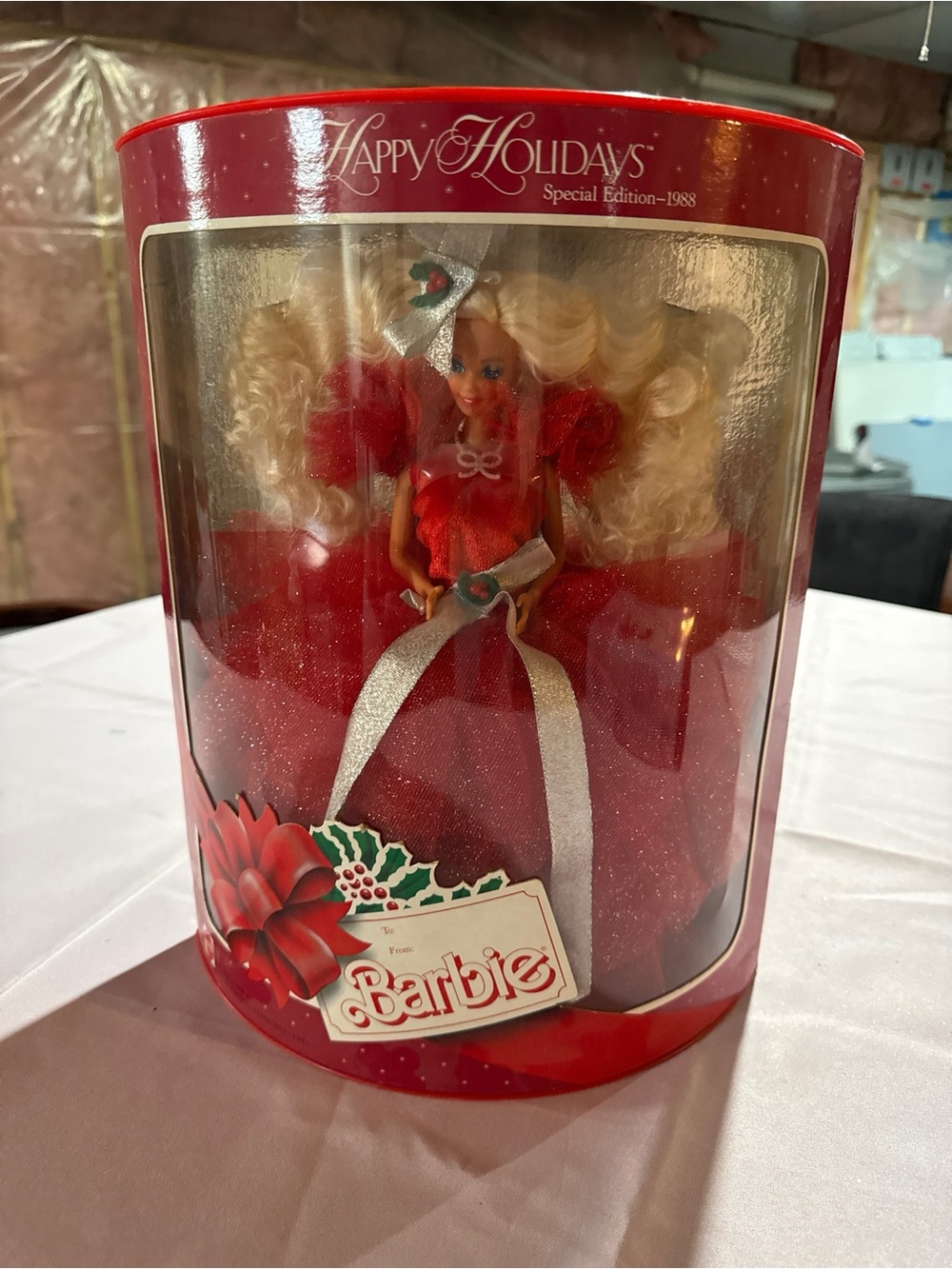 Barbie Red and Silver Holiday Special Edition Doll